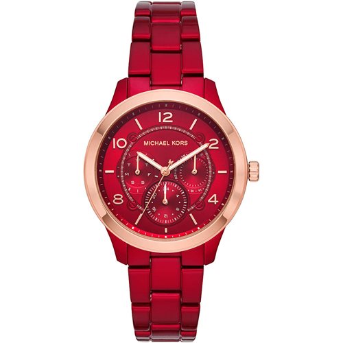 Montre michael outlet kors femme rouge